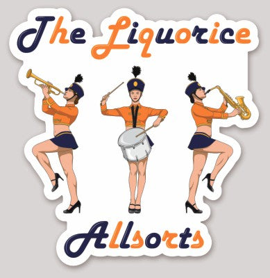 Liquorice All-Sorts Sticker