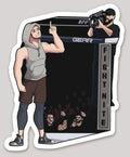 Amir in Ring Sticker