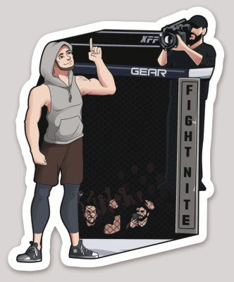 Amir in Ring Sticker