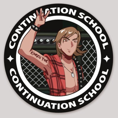 Taner Circle Sticker