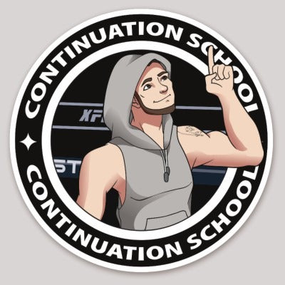 Amir Continuation School sticker