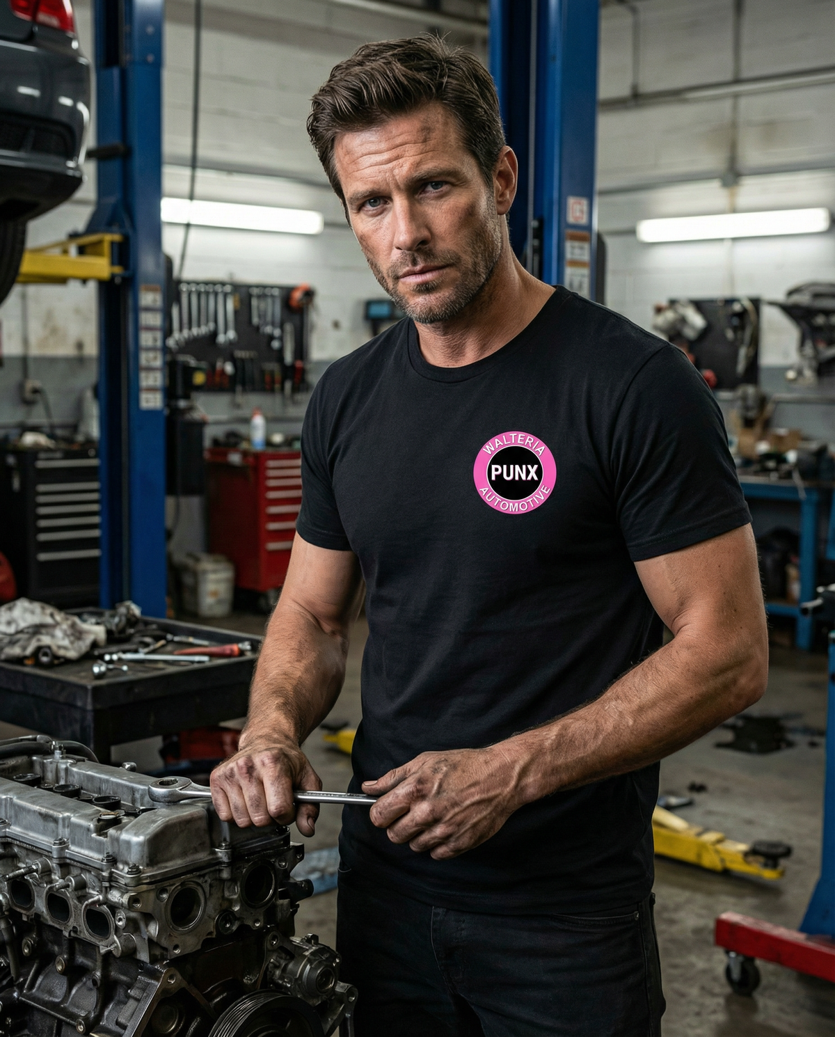 Chest Automotive T-Shirt