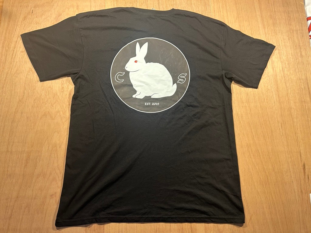 Chest Logo w/Trucker Logo on Back T-Shirt