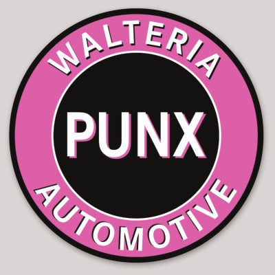 Wateria Punx Automotive Sticker