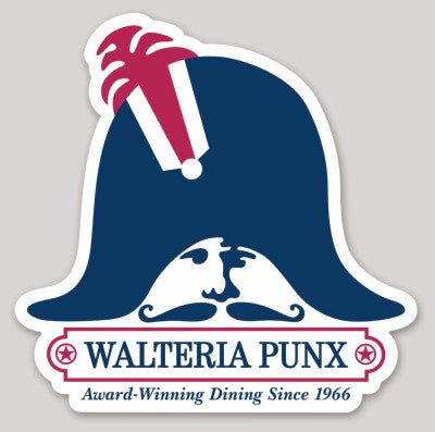 Walteria Punx Dinning Sticker