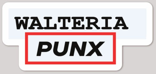Walteria Punx Sticker