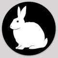 Rabbit Sticker